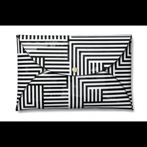 Kate Spade Saturday Night Leather Envelope Clutch